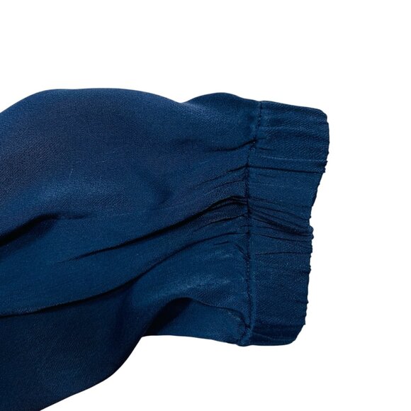- Part Two satin  (Kerris) Jogger Pants in dark navy size 36 Satin Pants - Picture 11 of 14